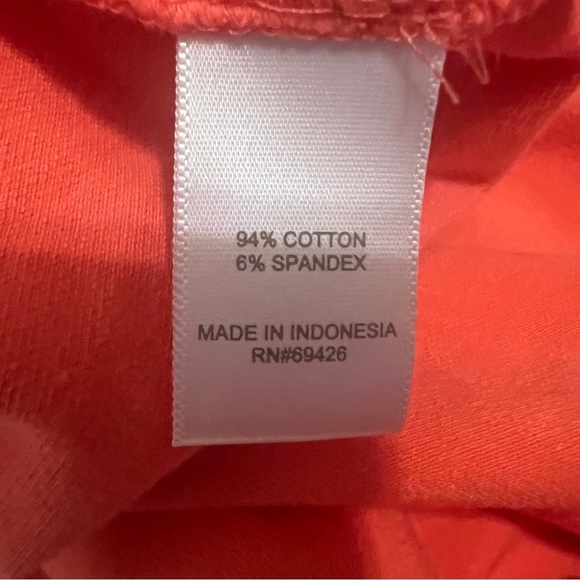 Bass Women Polo Cotton Shirt 3/4 button Size Medium - Picture 5 of 7